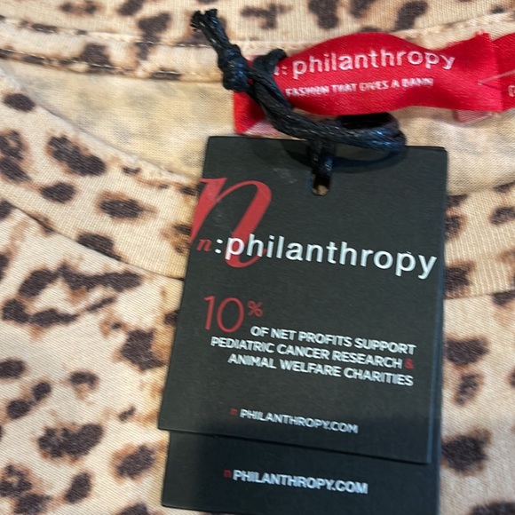 Philanthropy animal print tee. NWT - Picture 5 of 5